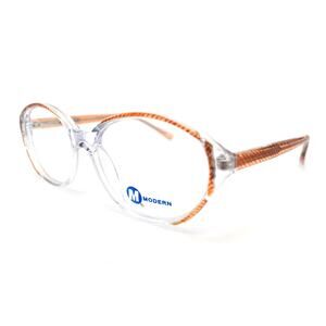 Modern Monica Brown 50-17-130mm Eyeglasses FRAMES ONLY - VERY GOOD CONDITION